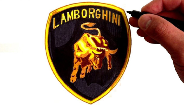 تکامل لوگو Lamborghini